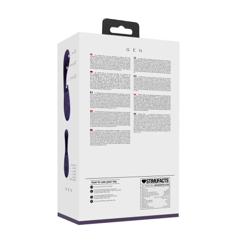 Vive - Wibrator G-Spot z potrójnym silnikiem, falą pulsacyjną i wibrującym włosiem Vive - Wibrator G-Spot z potrójnym silnikiem, falą pulsacyjną i wibrującym włosiem