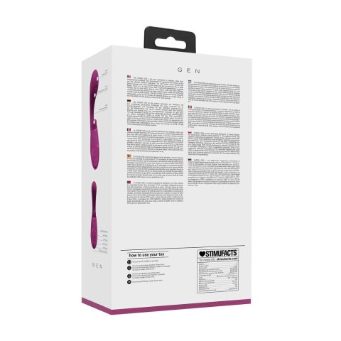 Vive - Wibrator G-Spot z potrójnym silnikiem, falą pulsacyjną i wibrującym włosiem Vive - Wibrator G-Spot z potrójnym silnikiem, falą pulsacyjną i wibrującym włosiem