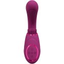 Vive - Wibrator G-Spot z potrójnym silnikiem, falą pulsacyjną i wibrującym włosiem