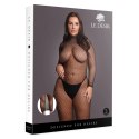 Le desir - Sukienka z siateczki z długim rękawem XL - 4XL