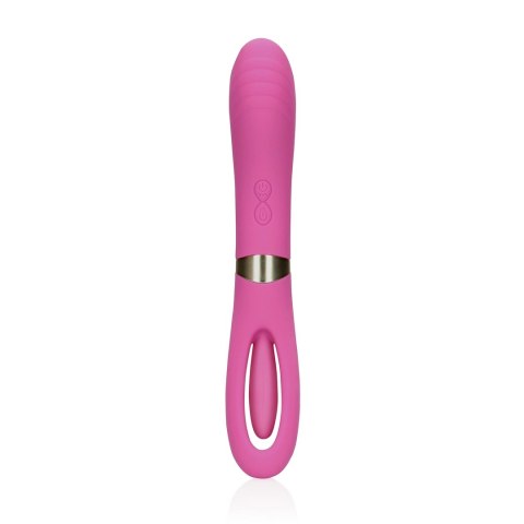 Loveline - Dwustronny wibrator punktu G - Exuberant Pink Loveline - Dwustronny wibrator punktu G - Exuberant Pink