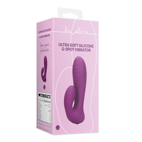 Loveline - Ultra gadki silikonowy króliczek - stymulacja punktu G - Orchidee Purple Loveline - Ultra gadki silikonowy króliczek - stymulacja punktu G - Orchidee Purple