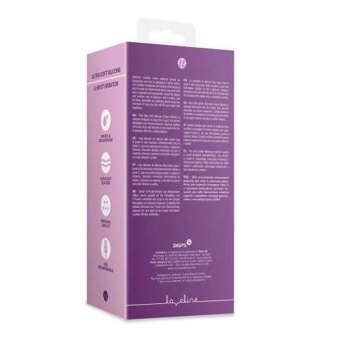 Loveline - Ultra gadki silikonowy króliczek - stymulacja punktu G - Orchidee Purple Loveline - Ultra gadki silikonowy króliczek - stymulacja punktu G - Orchidee Purple
