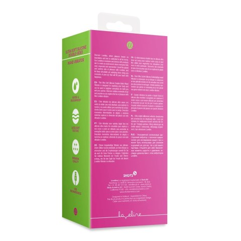 Loveline - Ultra gładki podwójny wibrator - Prestone Pink Loveline - Ultra gładki podwójny wibrator - Prestone Pink
