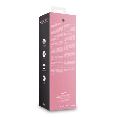 Loveline - Wibrator króliczek - punkt G - Pink Arabesque Loveline - Wibrator króliczek - punkt G - Pink Arabesque