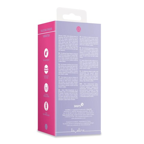 Loveline - Wibrator na palec Lavender Loveline - Wibrator na palec Lavender