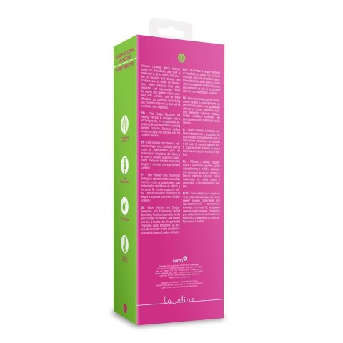 Loveline - Wibrator z funkcją podgrzewania i migotania języka - Exuberant Pink Loveline - Wibrator z funkcją podgrzewania i migotania języka - Exuberant Pink