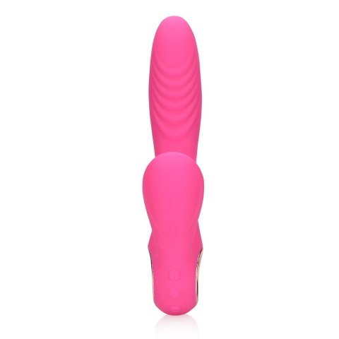 Loveline - Wibrator z funkcją podgrzewania i migotania języka - Exuberant Pink Loveline - Wibrator z funkcją podgrzewania i migotania języka - Exuberant Pink
