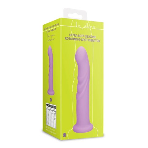 Loveline - Wibrator z obrotowymi koralikami - stymulacja punktu G - Lavender Spectacle Loveline - Wibrator z obrotowymi koralikami - stymulacja punktu G - Lavender Spectacle