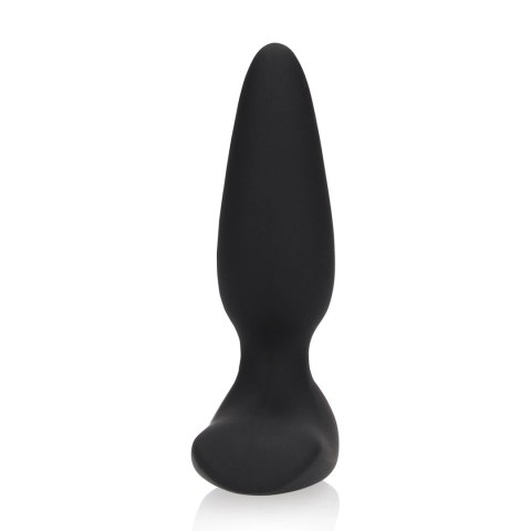 Loveline - Wibrujący korek analny gładki - Licorice Black Loveline - Wibrujący korek analny gładki - Licorice Black