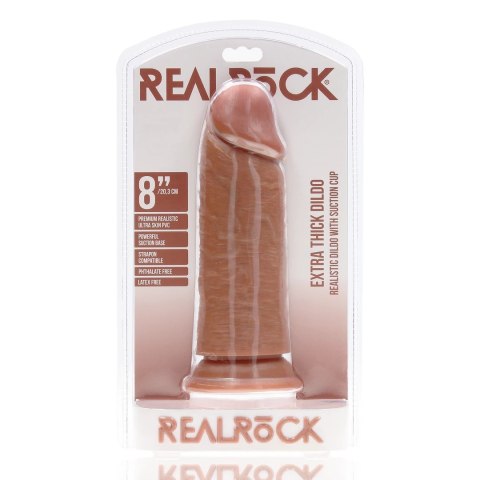 RealRock - Extra cienkie realistyczne dildo 20,3 cm RealRock - Extra cienkie realistyczne dildo 20,3 cm