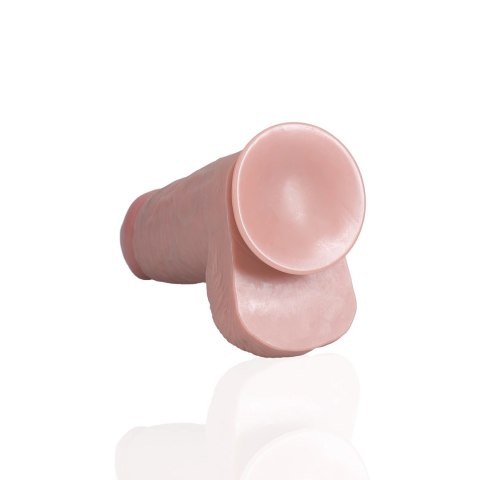 RealRock - Extra cienkie realistyczne dildo z jądrami 20,3 cm RealRock - Extra cienkie realistyczne dildo z jądrami 20,3 cm
