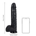 RealRock - Extra duże realistyczne dildo z jądrami 33 cm