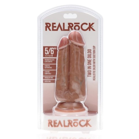 RealRock - Podwójne dildo 15,2 cm RealRock - Podwójne dildo 15,2 cm