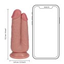 RealRock - Podwójne dildo 15,2 cm