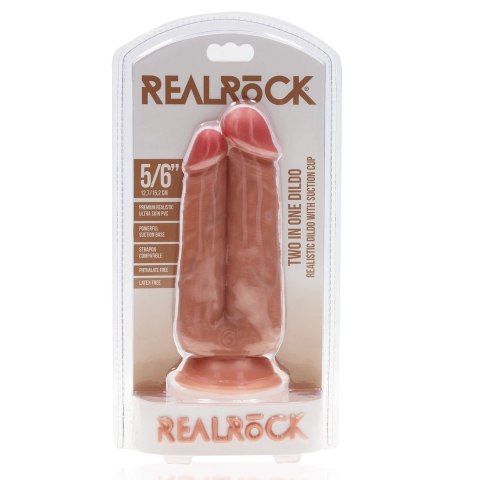 RealRock - Podwójne dildo 15,2 cm RealRock - Podwójne dildo 15,2 cm