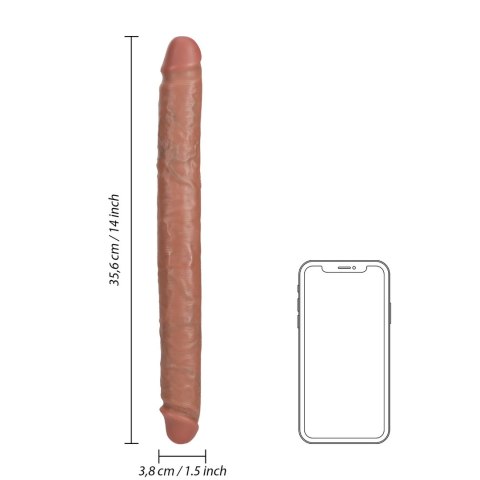 RealRock - Realistyczne dildo - dwustronne 35,6 cm RealRock - Realistyczne dildo - dwustronne 35,6 cm