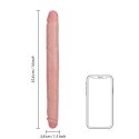 RealRock - Realistyczne dildo - dwustronne 35,6 cm