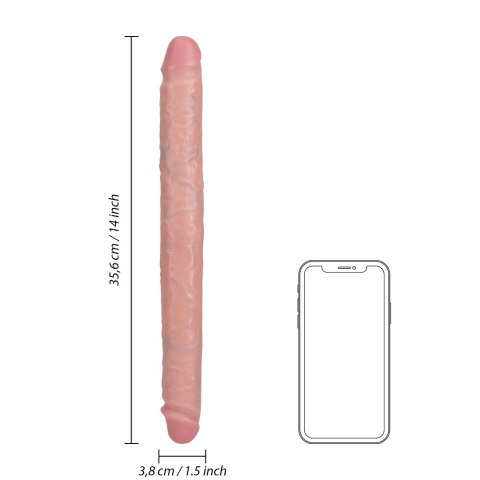 RealRock - Realistyczne dildo - dwustronne 35,6 cm RealRock - Realistyczne dildo - dwustronne 35,6 cm