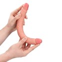 RealRock - Realistyczne dildo - dwustronne 35,6 cm