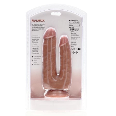 RealRock - Realistyczne podwójne dildo 15,2 cm RealRock - Realistyczne podwójne dildo 15,2 cm