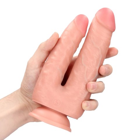 RealRock - Realistyczne podwójne dildo 15,2 cm RealRock - Realistyczne podwójne dildo 15,2 cm