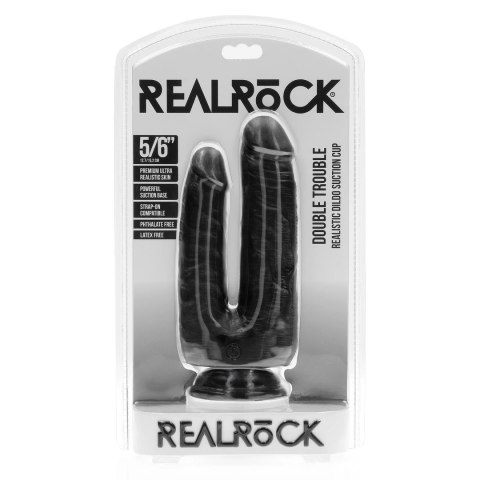 RealRock - Realistyczne podwójne dildo 15,2 cm RealRock - Realistyczne podwójne dildo 15,2 cm