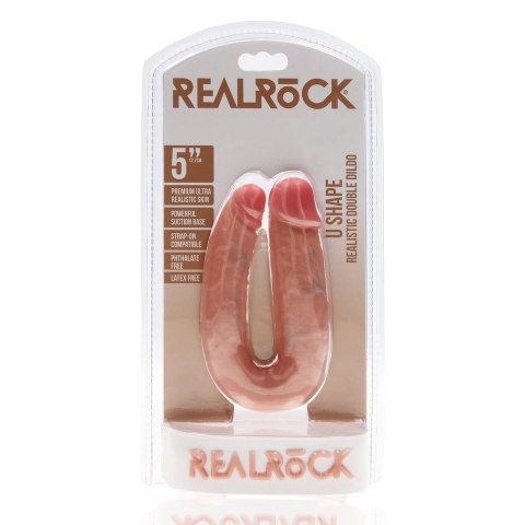 RealRock - Zawinięte realistyczne dildo - podwójne 12,7 cm RealRock - Zawinięte realistyczne dildo - podwójne 12,7 cm