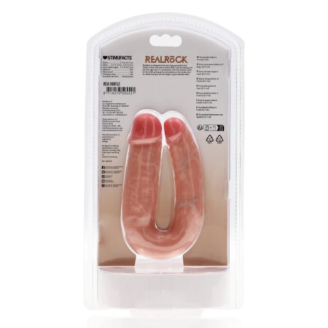 RealRock - Zawinięte realistyczne dildo - podwójne 12,7 cm RealRock - Zawinięte realistyczne dildo - podwójne 12,7 cm