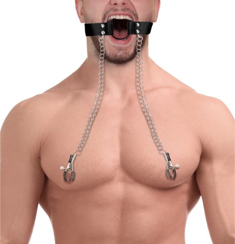 Zaciski na sutki O-Ring Gag Ouch! by shots Zaciski na sutki O-Ring Gag Ouch! by shots