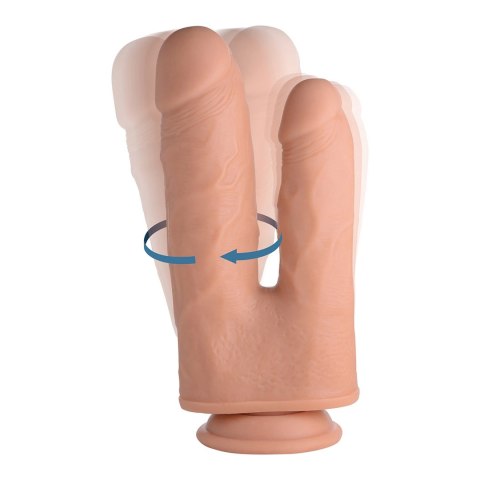 Curve Toys - Podwójne, silikonowe dildo do podwójnej penetracji - 20,5 cm Curve Toys - Podwójne, silikonowe dildo do podwójnej penetracji - 20,5 cm