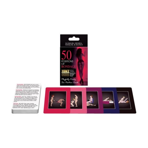 Kheper Games - Karty do gry - 50 pozycji bondage Kheper Games - Karty do gry - 50 pozycji bondage