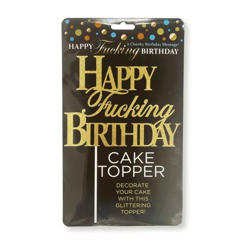 Little Genie - Happy F'ing Birthday - topper na tort Little Genie - Happy F'ing Birthday - topper na tort