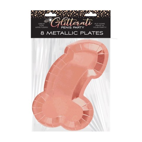 Little Genie - Penis - 8 talerzy - Różowe złoto Little Genie - Penis - 8 talerzy - Różowe złoto