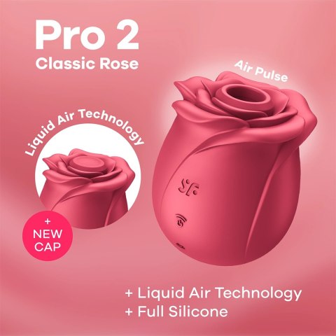 Satisfyer - Pulsacyjny wibrator klasyczna róża Pro 2 Satisfyer - Pulsacyjny wibrator klasyczna róża Pro 2