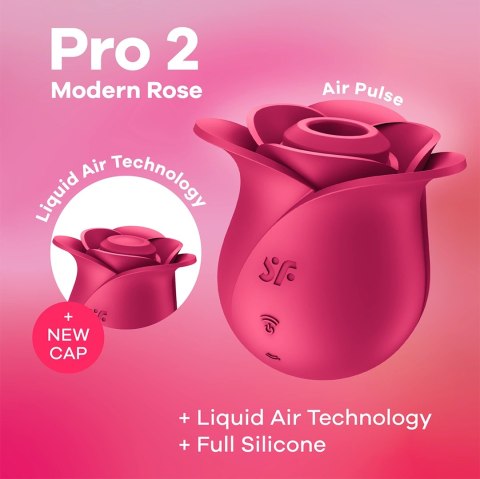 Satisfyer - Pulsacyjny wibrator nowoczesna róża Pro 2 Satisfyer - Pulsacyjny wibrator nowoczesna róża Pro 2