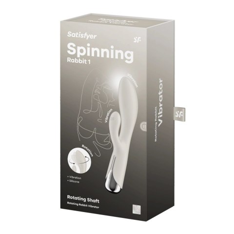 Satisfyer - Wibrator podwójny króliczek Spinning Satisfyer - Wibrator podwójny króliczek Spinning