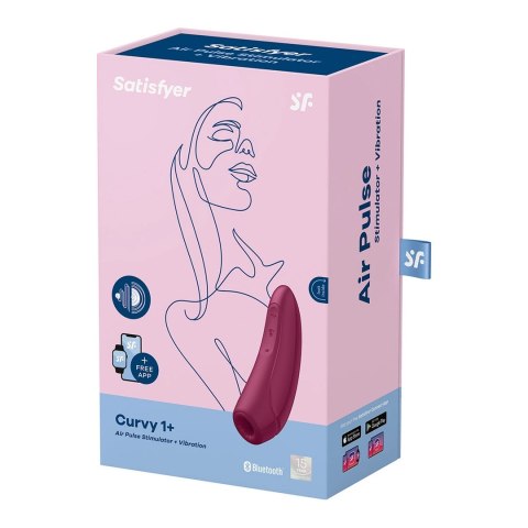 Satisfyer - Stymulator łechtaczki Curvy 1 Satisfyer - Stymulator łechtaczki Curvy 1