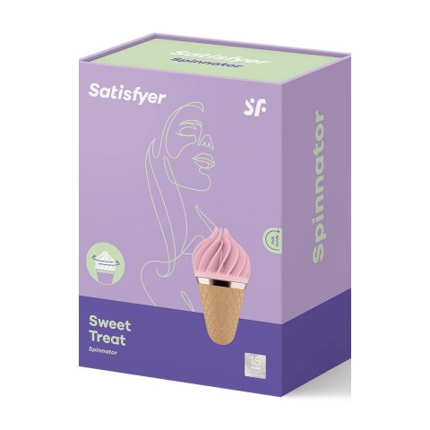 Satisfyer - Stymulator łechtaczki Sweet Treat Satisfyer - Stymulator łechtaczki Sweet Treat