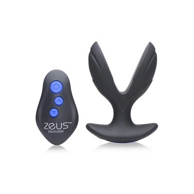 Silikonowy korek analny z wibracjami i funkcją E-Stim Xr Brands Silikonowy korek analny z wibracjami i funkcją E-Stim Xr Brands