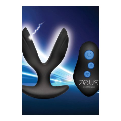 Silikonowy korek analny z wibracjami i funkcją E-Stim Xr Brands Silikonowy korek analny z wibracjami i funkcją E-Stim Xr Brands