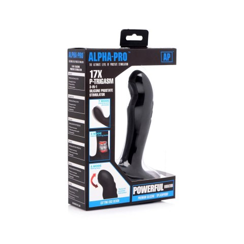 Silikonowy stymulator prostaty 3 w 1 Xr Brands Silikonowy stymulator prostaty 3 w 1 Xr Brands