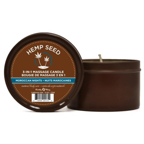 Świeca do masażu Moroccan Nights 170 gr - The earthly body Świeca do masażu Moroccan Nights 170 gr - The earthly body