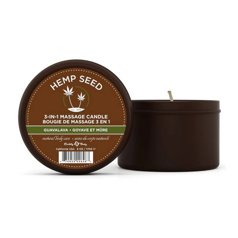Świeca do masażu guawa 170 gr - The earthly body Świeca do masażu guawa 170 gr - The earthly body