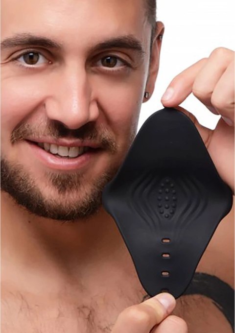 Wibrujący silikonowy rękaw na penisa Xr Brands Wibrujący silikonowy rękaw na penisa Xr Brands