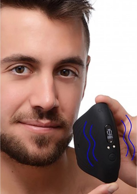 Wibrujący silikonowy rękaw na penisa Xr Brands Wibrujący silikonowy rękaw na penisa Xr Brands