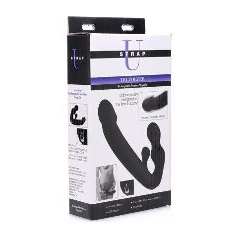 Ładowalny strap-on bez paska XR Brands Ładowalny strap-on bez paska XR Brands