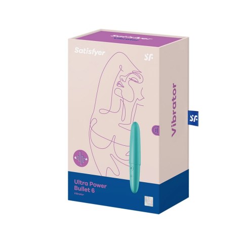 Satisfyer - Mini pocisk wibrujący Power Bullet 6 Satisfyer - Mini pocisk wibrujący Power Bullet 6