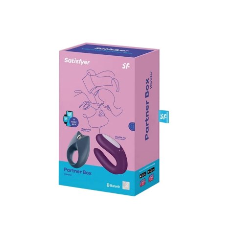 Satisfyer - Wibrator dla par Box 2 Satisfyer - Wibrator dla par Box 2