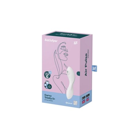 Satisfyer - Wibrator pulsacyjny Curvy 5+ Satisfyer - Wibrator pulsacyjny Curvy 5+
